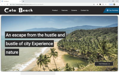 Cola Beach Sunset Bay